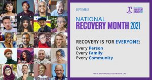 National Recovery Month 2021 Logo