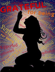 Image encouraging gratitude