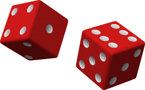gambling dice